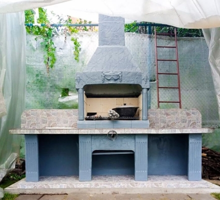Печь № 16 — Печь барбекю с двумя рабочими столами (или мойкой), фото 5