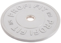 Диск для штанги каучуковый, цветной PROFI-FIT D-51,  5 кг, фото 3