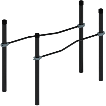 Воркаут ЛОВ 108 серый ВТ 102.05-03, фото 3