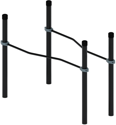 Воркаут ЛОВ 108 серый ВТ 102.05-03, фото 4