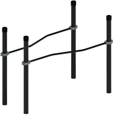 Воркаут ЛОВ 108 серый ВТ 102.05-03, фото 1