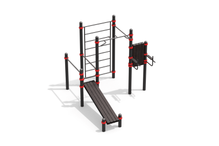 Воркаут площадка по проекту WP-011/20 "Изумрудный Век", фото 1