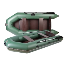 Лодка надувная 280 TL  (Пайол фанерный реечный) (зеленая, серая) Лодка надувная 280 TL  (Пайол фанерный реечный) (зеленая, серая)