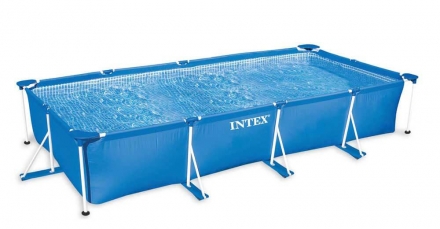 Бассейн каркасный прямоугольный INTEX 28273NP (450х220х84см), фото 1