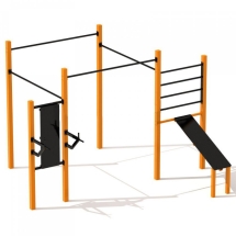 Оборудование для Воркаут ActiSteel S 12 для спортивной площадки Оборудование для Воркаут ActiSteel S 12 для спортивной площадки