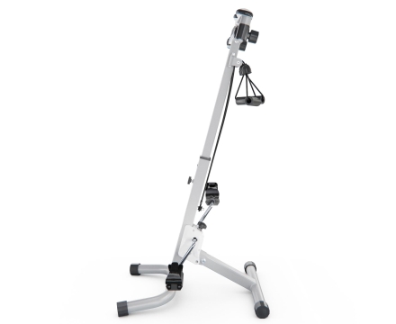 Велотренажер двойной для рук и ног DFC B815G, серый, фото 5