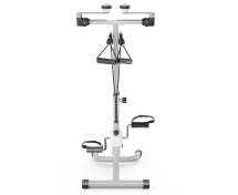 Велотренажер двойной для рук и ног DFC B815G, серый