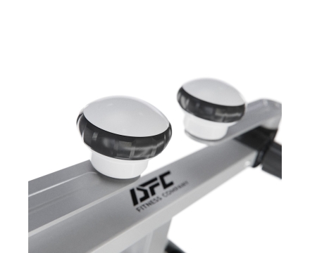 Велотренажер двойной для рук и ног DFC B815G, серый, фото 9