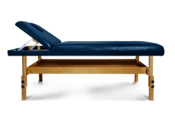 Массажный стол Relax Comfort синяя кожа, фото 2