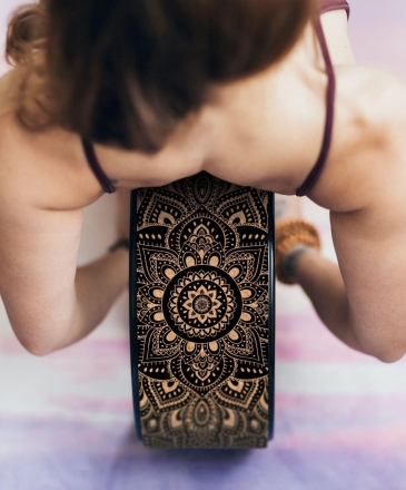Кольцо для йоги YOGA DESIGN LAB Yoga Wheel Cork, фото 4