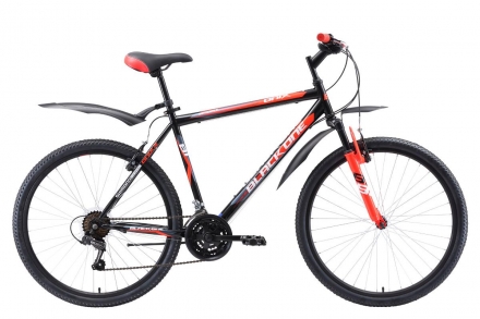Велосипед Black One Onix 26 чёрный/красный/белый 16&quot;, фото 1