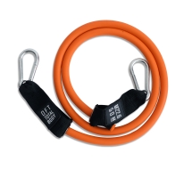 Эспандер из натурального латекса с карабинами сопротивление 50 lbs