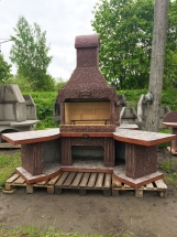 Печь № 18 — Угловой комплекс с рабочим столом и мойкой Печь № 18 — Угловой комплекс с рабочим столом и мойкой