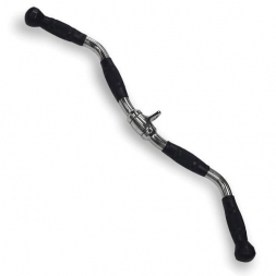 Блочная ручка EZ-образная, бицепс-трицепс, 28 дюймов