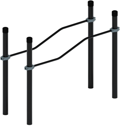 Воркаут ЛОВ 108 серый ВТ 102.06-03, фото 2