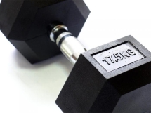 Гантель 17,5 кг гексагональная. 345 × 178 × 160 м Гантель 17,5 кг гексагональная. 345 × 178 × 160 м