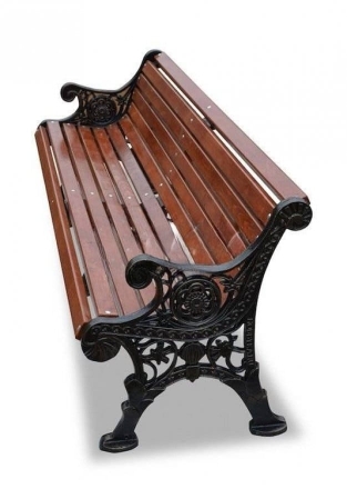 Скамейка чугунная Вензель 1,8 м, фото 3