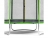 Батут DFC Trampoline Fitness 6ft наружн.сетка, св.зел. (183см)