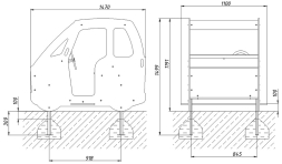 Игровой макет Машина МЧС ИМ245 для детских площадок, фото 3 Игровой макет Машина МЧС ИМ245 для детских площадок, фото 3