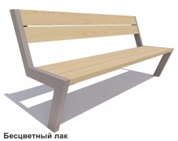Скамейка Печора, Лиственница 1,2 м, фото 2
