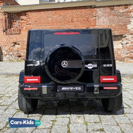 Электромобиль Mercedes-Benz AMG G63 4WD S307 24V черный, фото 8