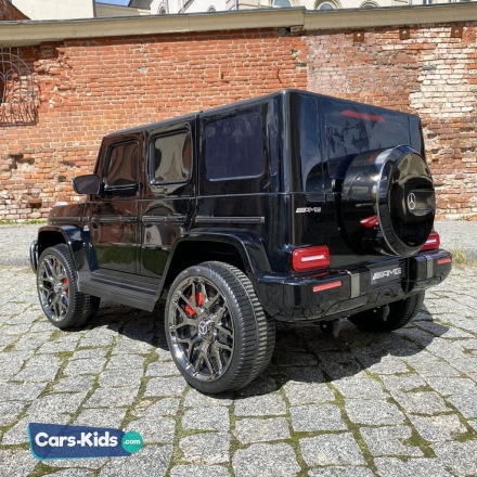 Электромобиль Mercedes-Benz AMG G63 4WD S307 24V черный, фото 7