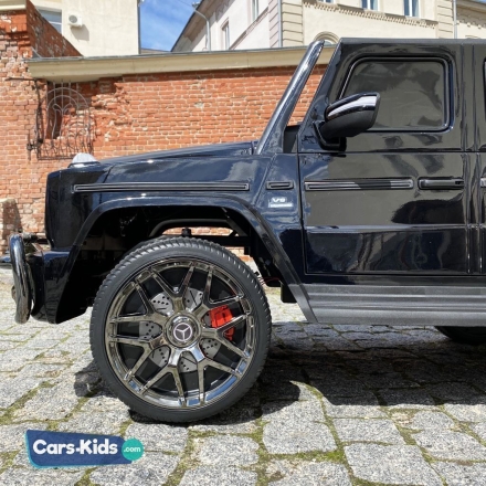 Электромобиль Mercedes-Benz AMG G63 4WD S307 24V черный, фото 2