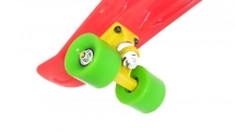 Скейт пластиковый 22х6&quot;, красный