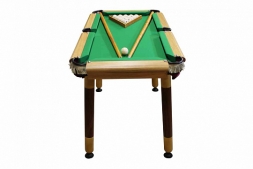 Бильярдный стол ТУЛА-Мини Модель 2 для русского бильярда 8ф 240х132 см, фото 2