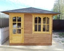 Закрытая беседка ДОМИК