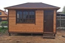 Закрытая беседка ДОМИК