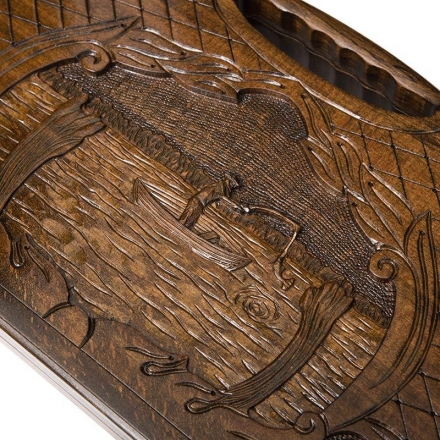 Нарды резные "Рыбак" 50, Haleyan, фото 8