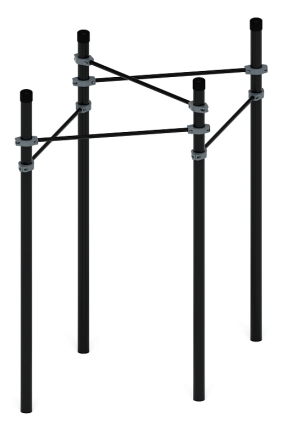 Воркаут 108 серый ВТ 12.08-03, фото 4