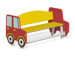 Лавочка Кроссовер МФ-32.8 для детской площадки