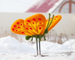 Топиари &quot;Бабочка оранж&quot;