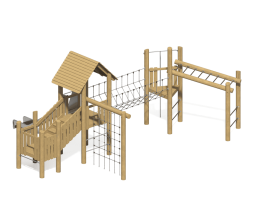 Игровой комплекс Эко ИК-234 для детской площадки, фото 3