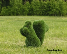 Топиари белочка Малышка - газон Deluxе Топиари белочка Малышка - газон Deluxе