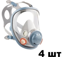 Защитная полнолицевая маска с антивандальным хим.стойким покрытием , размер M, 4 шт Jeta Safety 6950-box-M Защитная полнолицевая маска с антивандальным хим.стойким покрытием , размер M, 4 шт Jeta Safety 6950-box-M