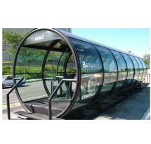 Автобусная остановка с турникетом Автобусная остановка с турникетом