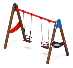 Качели двойные Д2 - ИО 12.Д.04.04.02-П - (Космопорт), фото 4