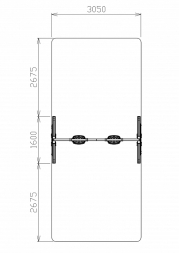 Качели двойные Д2 - ИО 12.Д.04.04.02-П - (Космопорт), фото 6