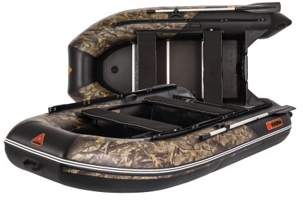 Лодка надувная 330TSE  (AL) -в комплекте с алюминиевым пайлом (зеленая, серая), фото 2