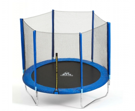 Батут DFC Trampoline Fitness с сеткой 8ft, фото 1