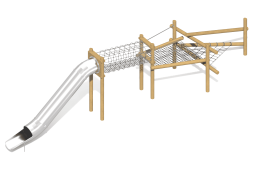 Игровой комплекс Эко Сеть ИК-219 для детской площадки, фото 1