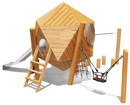 Игровой комплекс Эко VST 0024/8 для детской площадки, фото 1