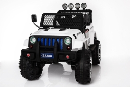 Двухместный полноприводный электромобиль White Jeep 12V 2.4G - S2388-W, фото 1 Двухместный полноприводный электромобиль White Jeep 12V 2.4G - S2388-W, фото 1