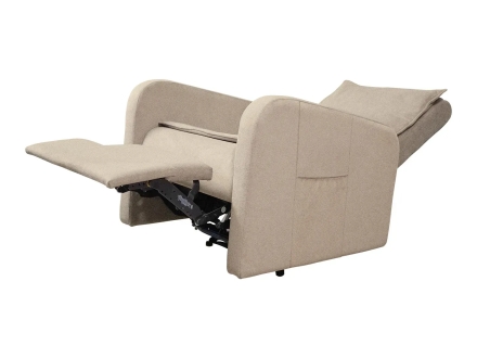 Кресло-реклайнер электрический с массажем FUJIMO E-COMFORT CHAIR Ваниль, фото 10