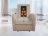 Кресло-реклайнер электрический с массажем FUJIMO E-COMFORT CHAIR Ваниль