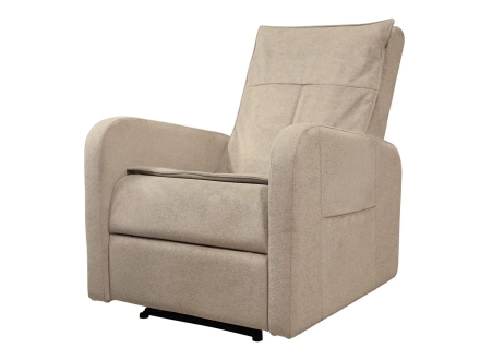 Кресло-реклайнер электрический с массажем FUJIMO E-COMFORT CHAIR Ваниль, фото 5