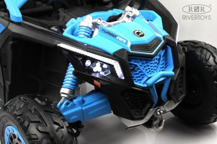 Детский электромобиль BRP Can-Am Maverick (У111УУ)синий Y111YY, фото 5